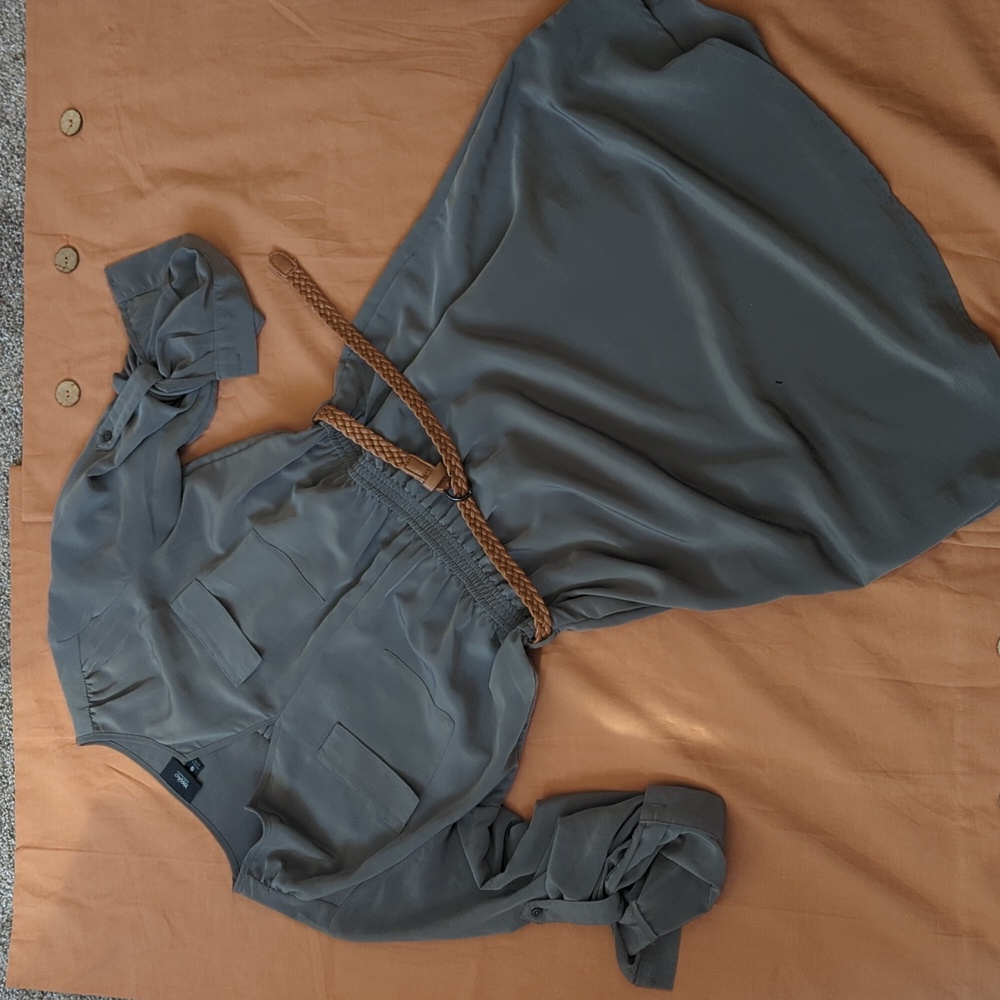 Massimo Shift Dress w/ Belt